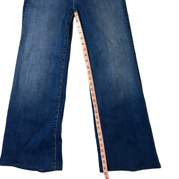 MOTHER
The Hustler Roller Sneak high-rise wide-leg jeans 28 - Picture 8 of 14